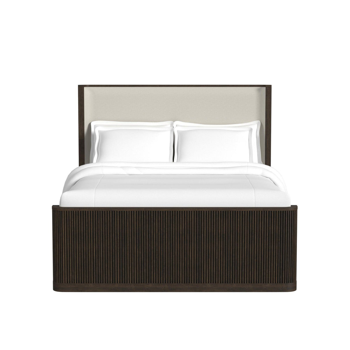 Elements International Sylvie B-16000-5-QUB Queen Upholstered Bed IMAGE 2