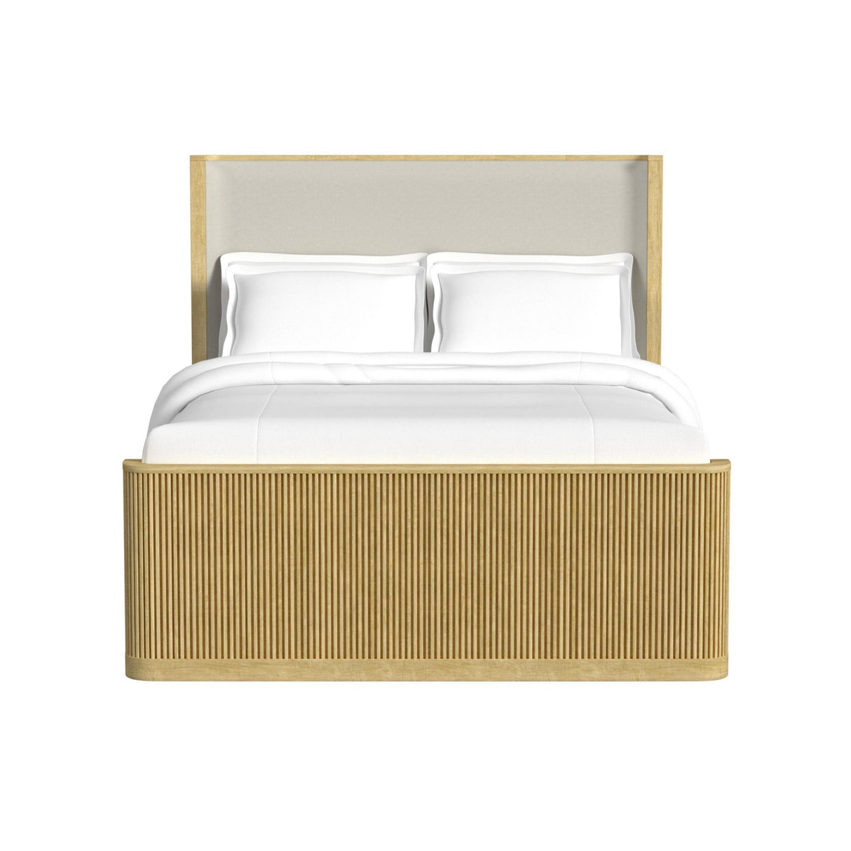 Elements International Sylvie B-16000-6-QUB Queen Upholstered Bed IMAGE 2