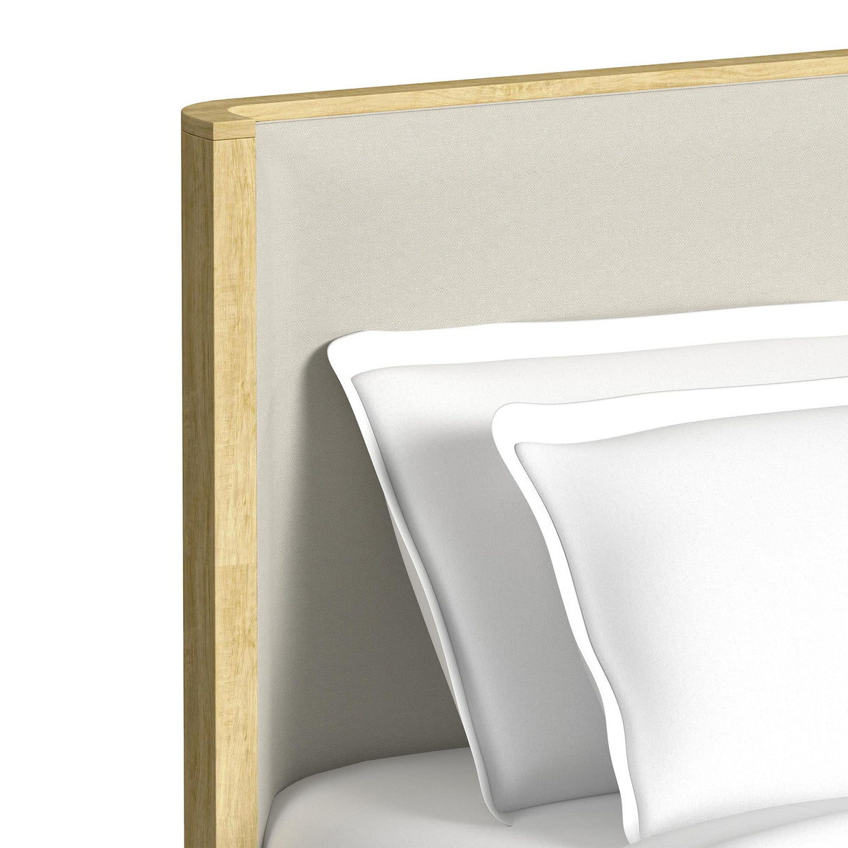 Elements International Sylvie B-16000-6-QUB Queen Upholstered Bed IMAGE 4