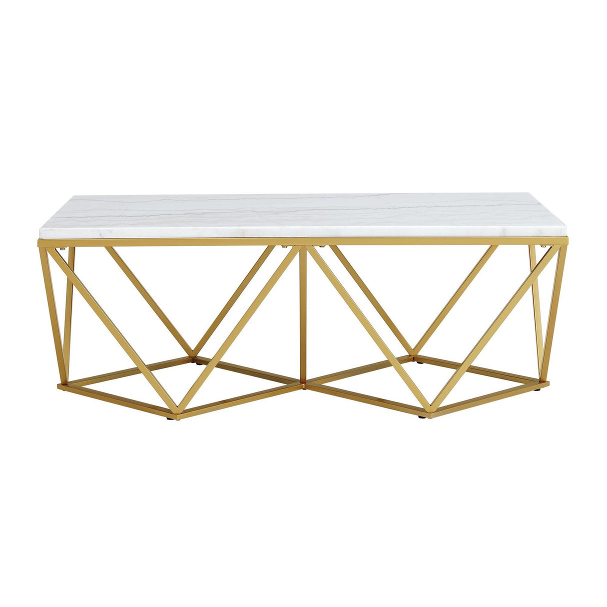 Elements International Riko CRK120CT Rectangular Coffee Table IMAGE 2