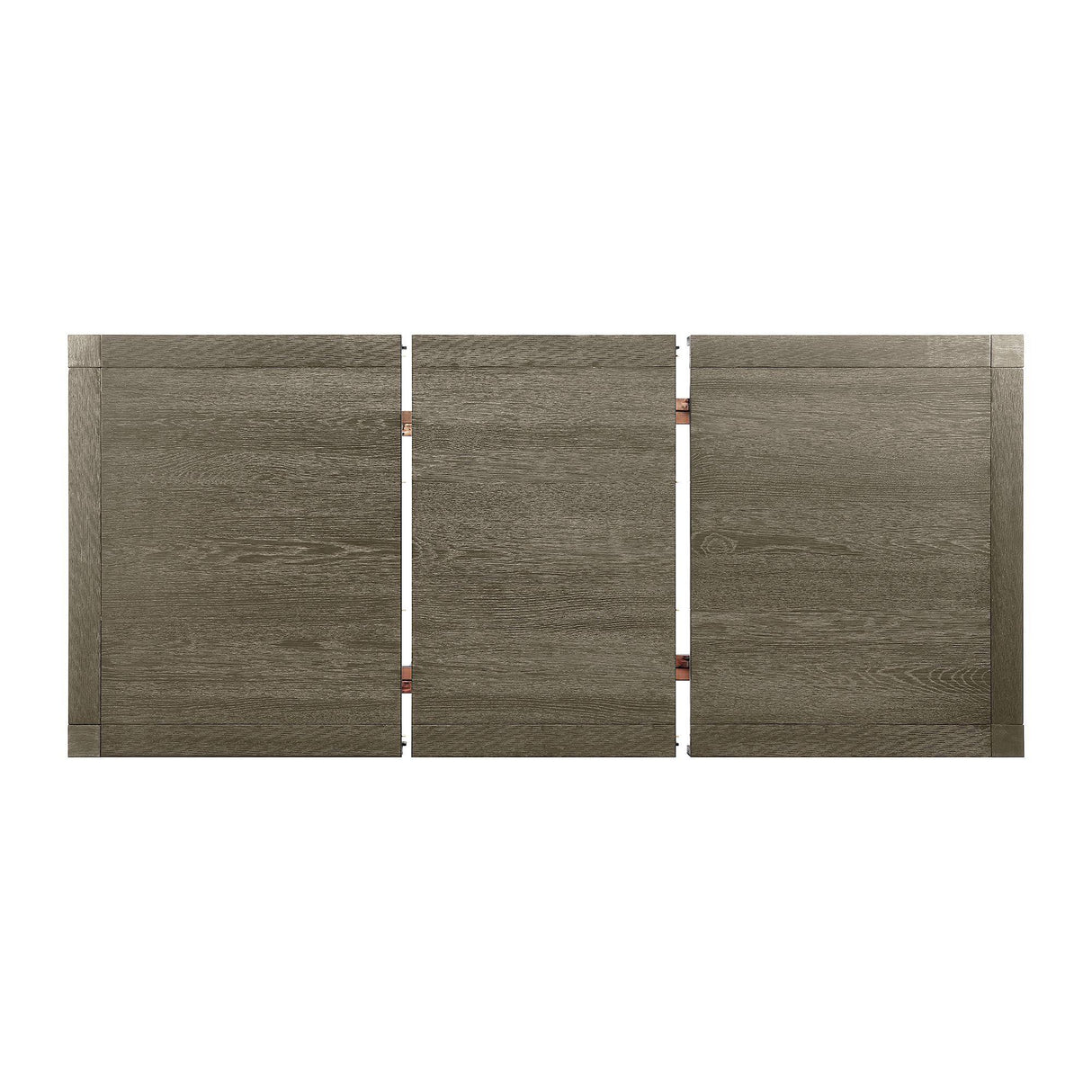 Elements International Versailles Contemporary D-3690-6-DT Rectangular Dining Table IMAGE 5