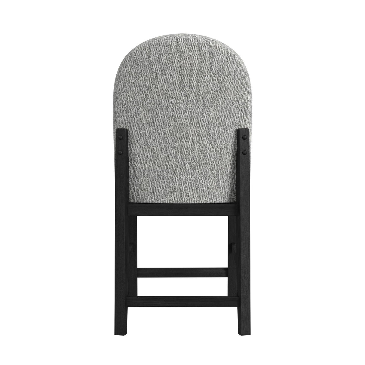 Elements International Portland D-1710-8-CST2 Round Back Counter Stool IMAGE 3