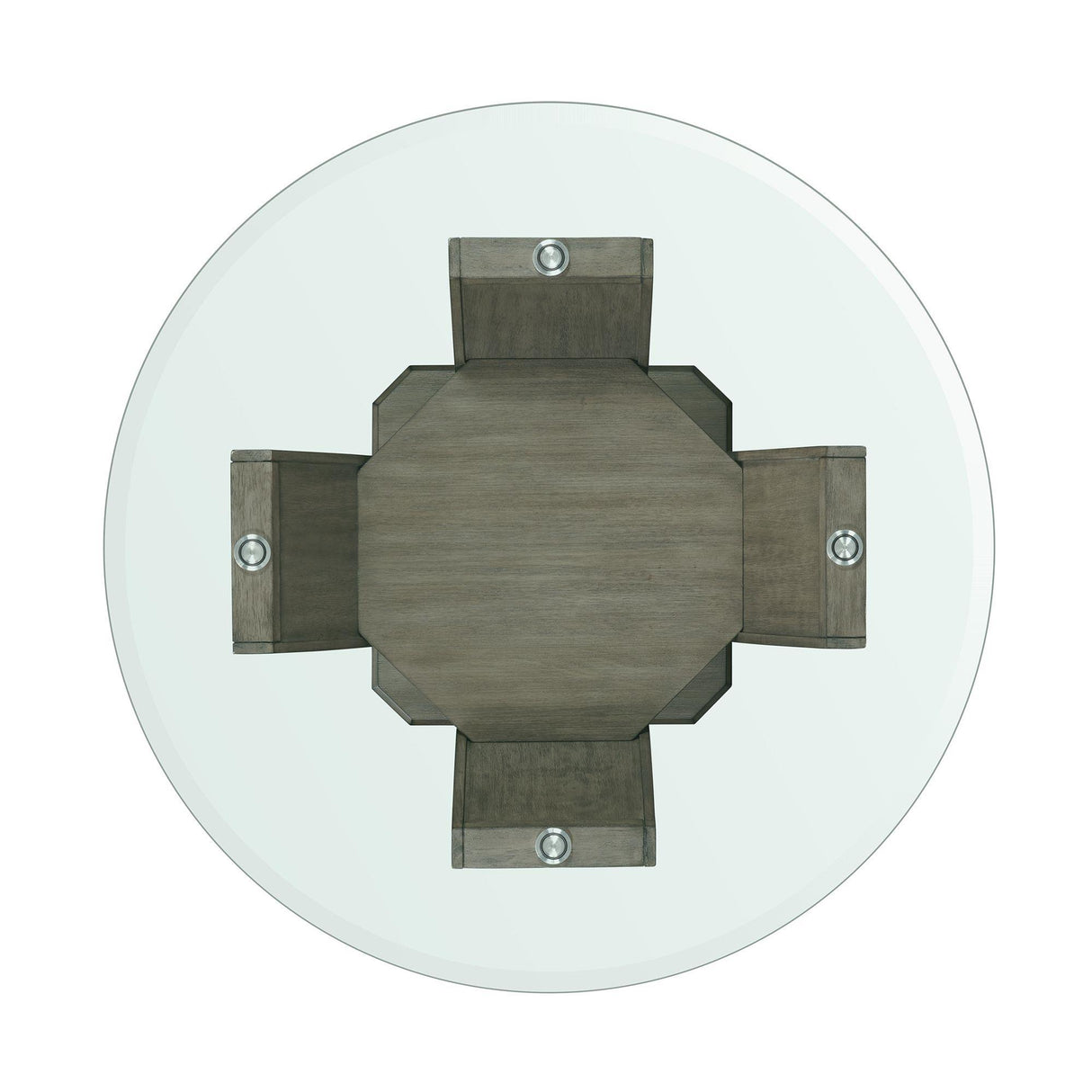 Elements International Dapper DPR300RCDTTB Round Counter Table IMAGE 5