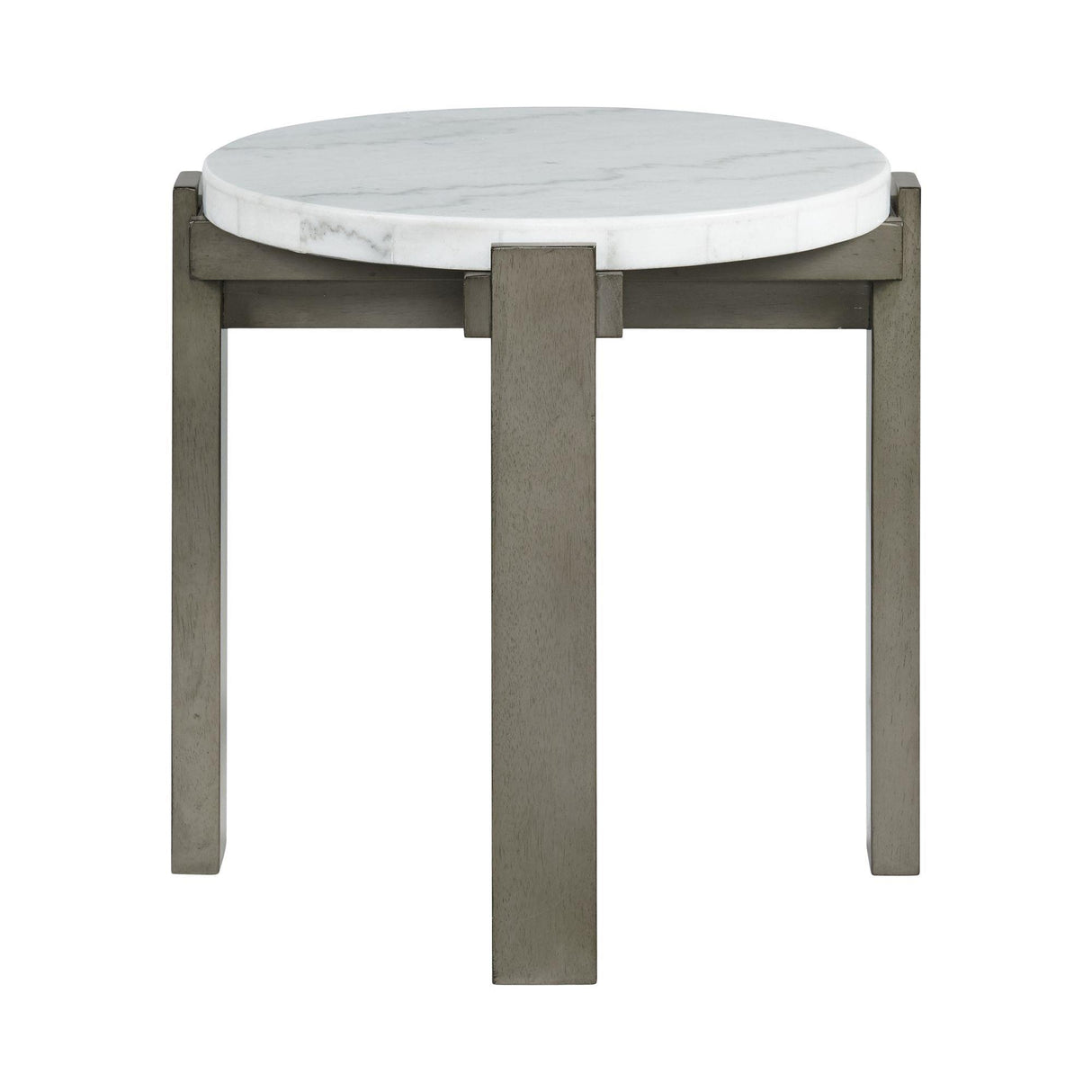 Elements International Rosamel T.17820.ET Round End Table IMAGE 2