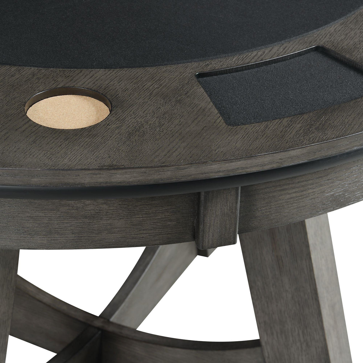 Elements International Prince GTPR100GT Round Game Table IMAGE 5