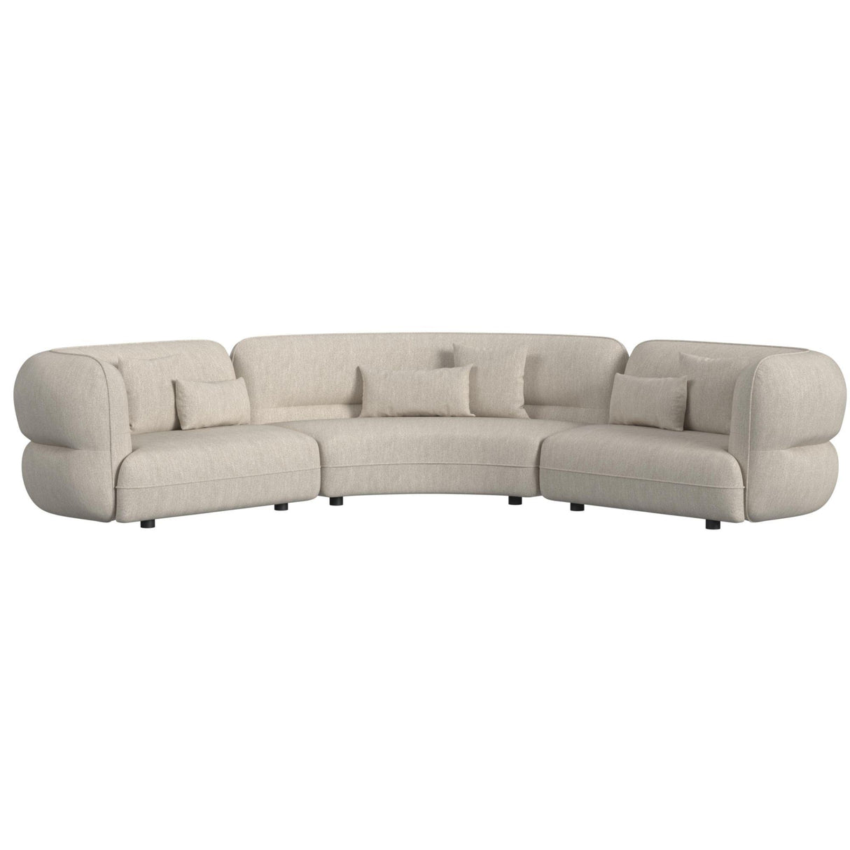 Elements International Four Seasons U-15310-11110-SS Sectional Set IMAGE 1