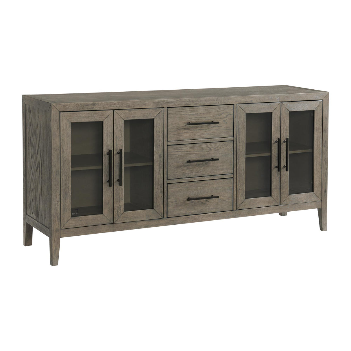 Elements International Versailles Contemporary D-3690-6-SV Server IMAGE 1