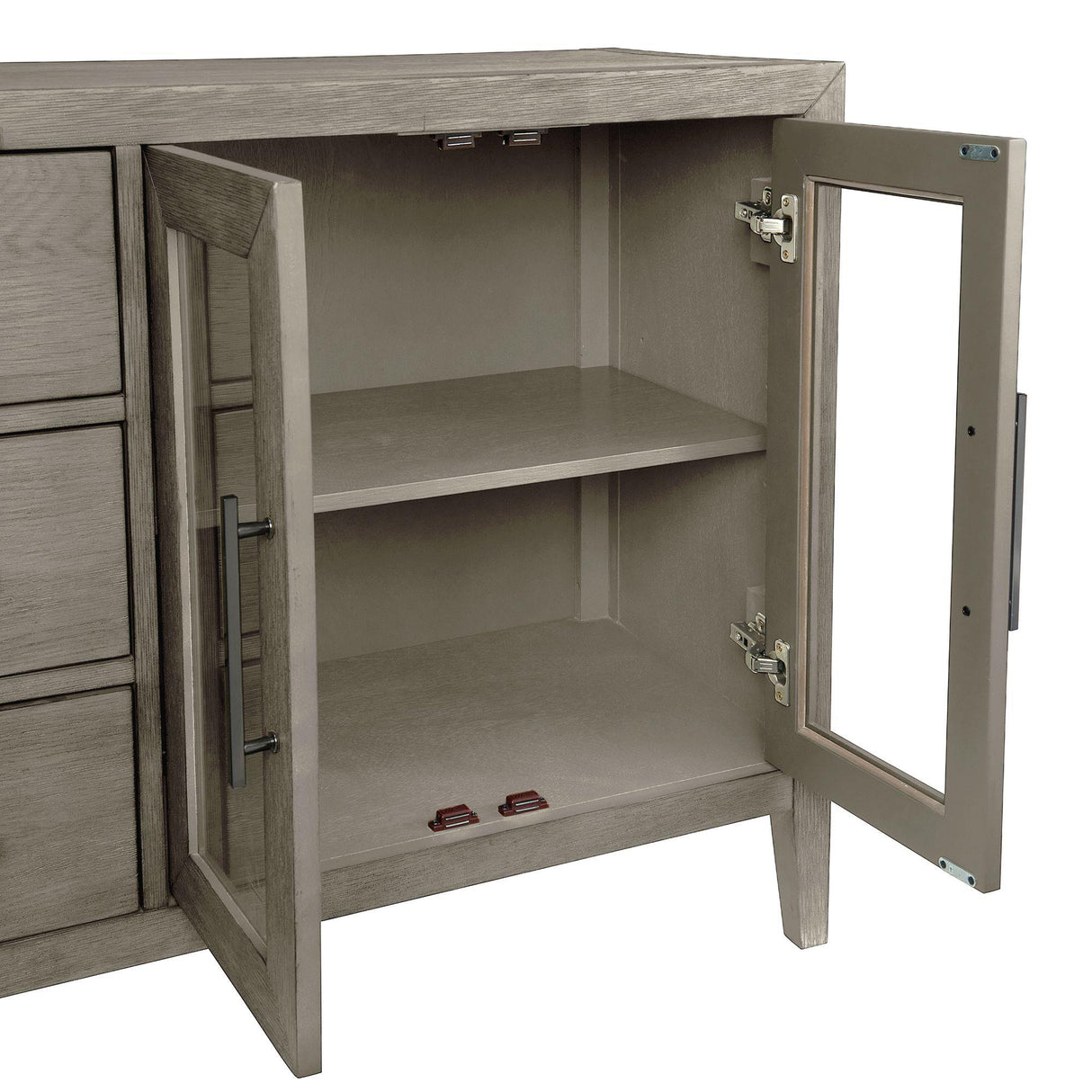 Elements International Versailles Contemporary D-3690-6-SV Server IMAGE 6