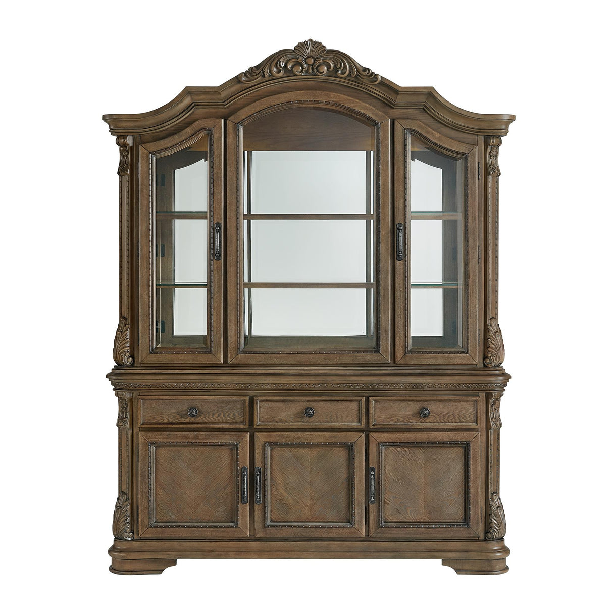 Elements International Madison Park DA-10460-5-SVHT Server And Hutch IMAGE 2