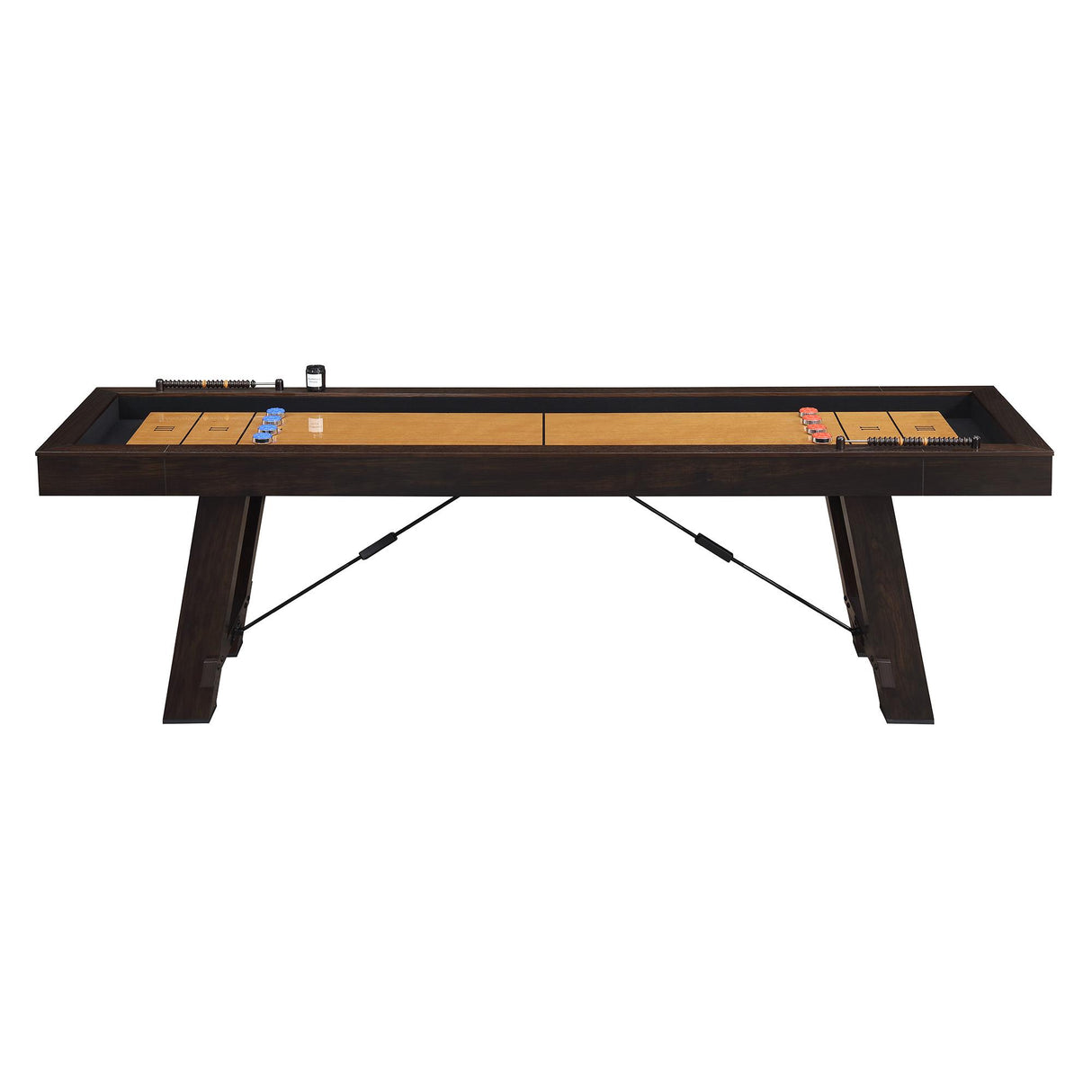 Elements International Titus CTT100ST Shuffleboard Table IMAGE 2