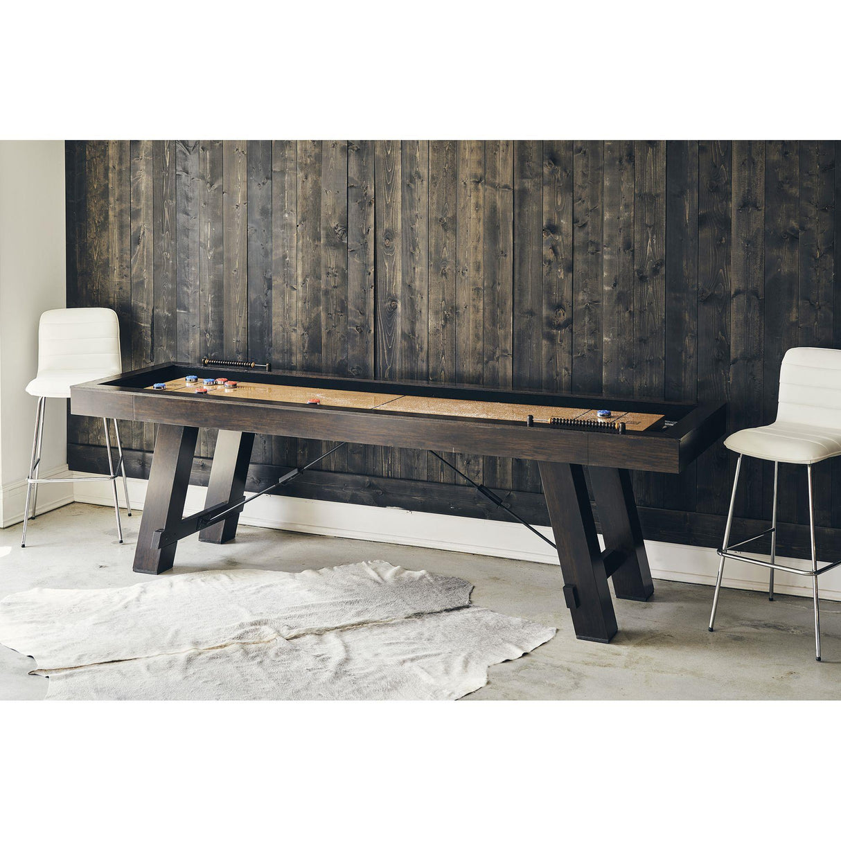 Elements International Titus CTT100ST Shuffleboard Table IMAGE 4