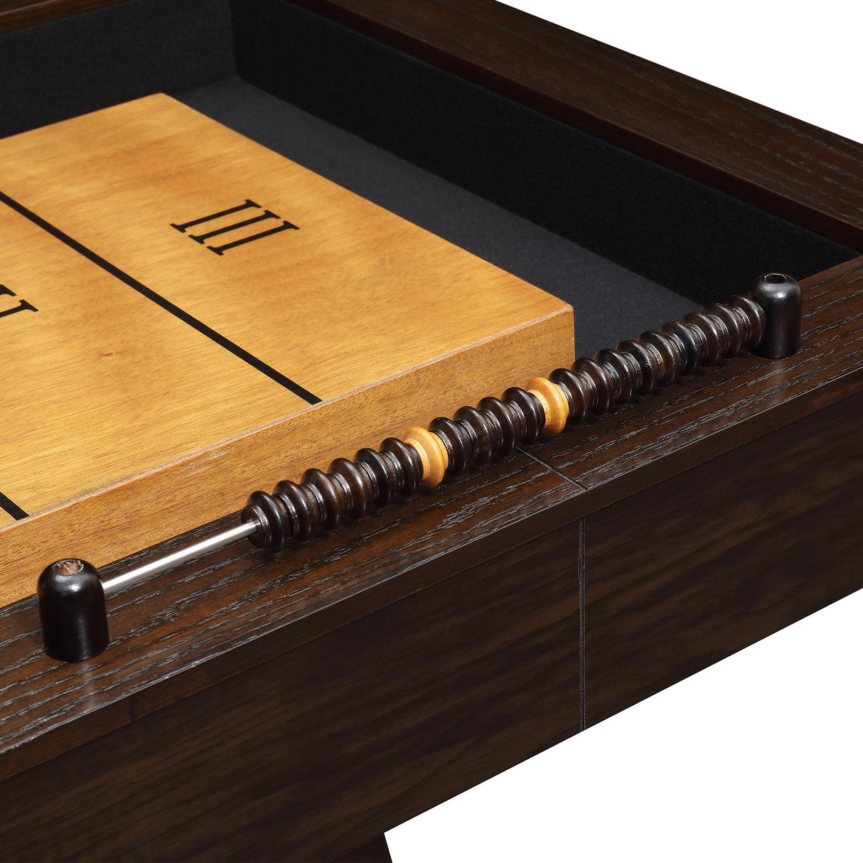 Elements International Titus CTT100ST Shuffleboard Table IMAGE 7