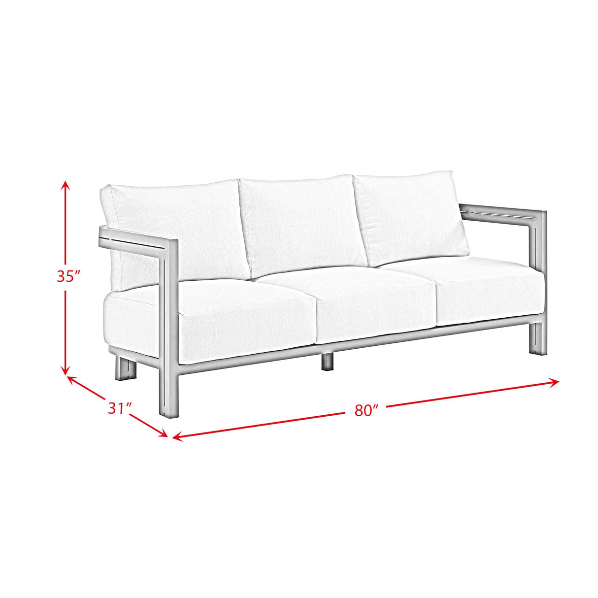 Elements International Playa O-16230-10311-300 Sofa IMAGE 9
