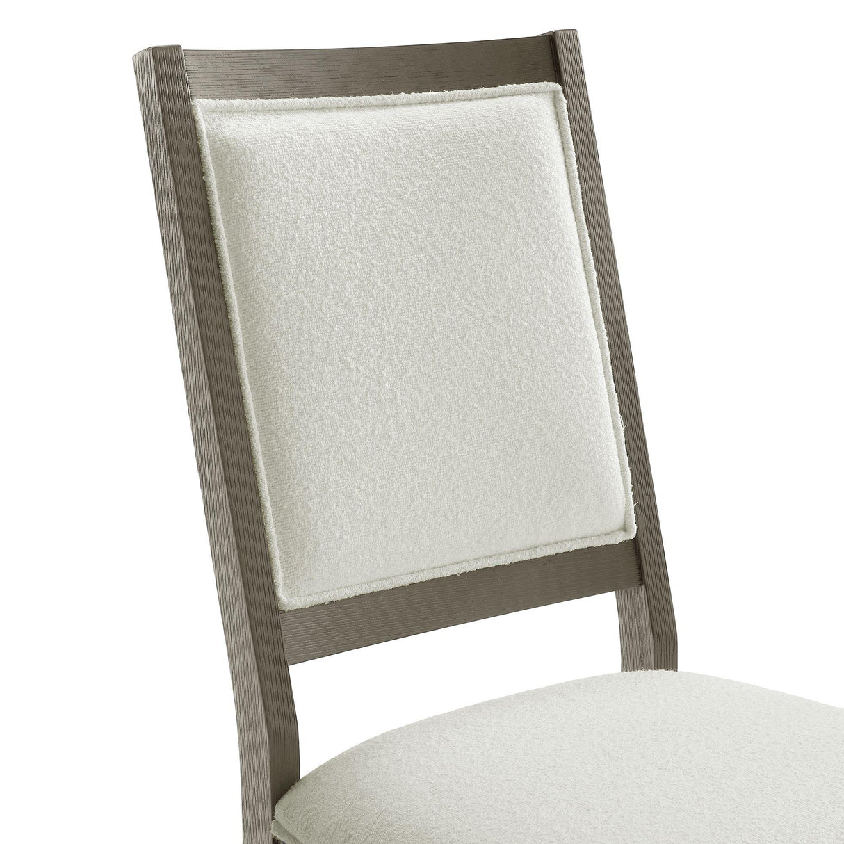 Elements International Versailles Contemporary D-3690-6-SC1 Square Back Dining Chair IMAGE 4