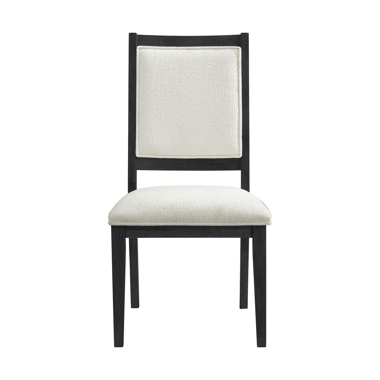 Elements International Versailles Contemporary D-3690-8-SC1 Square Back Dining Chair IMAGE 2