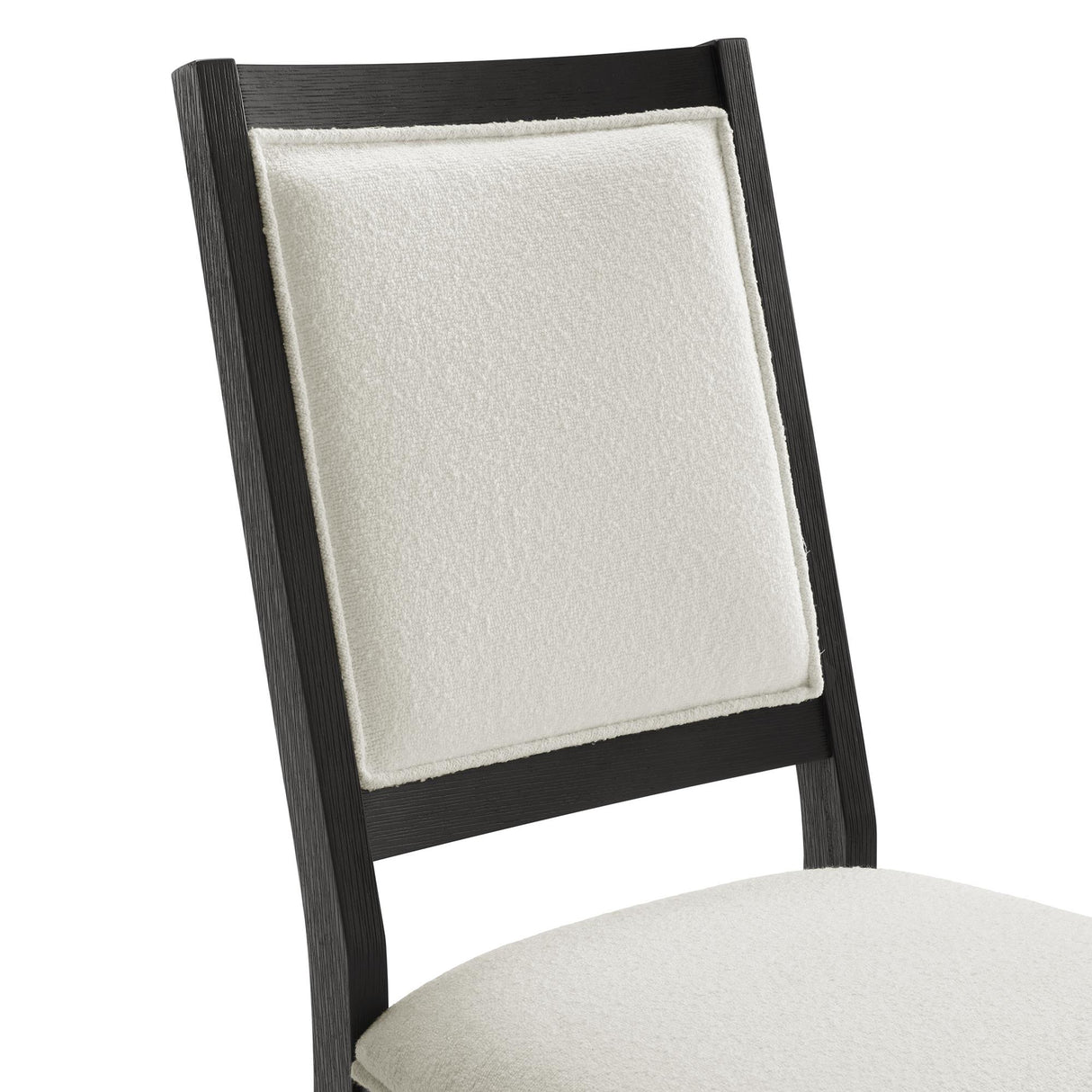 Elements International Versailles Contemporary D-3690-8-SC1 Square Back Dining Chair IMAGE 4