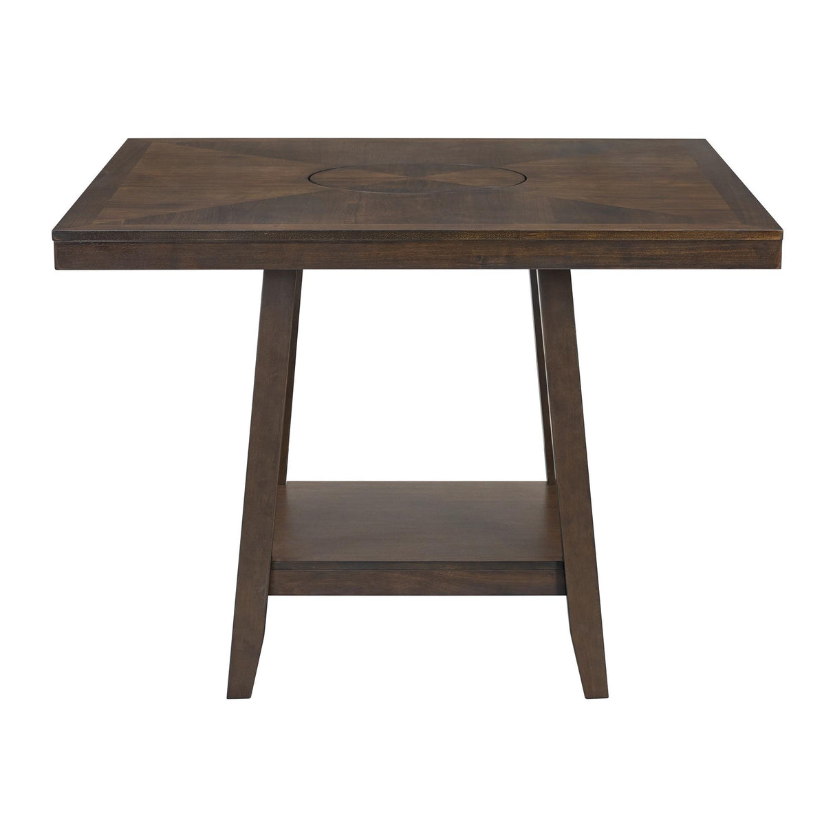 Elements International Seneca D-7670-5-CT Square Counter Table IMAGE 2