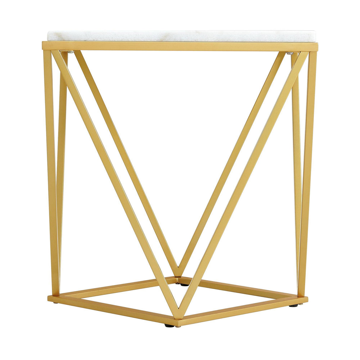 Elements International Riko CRK120ET Square End Table IMAGE 3