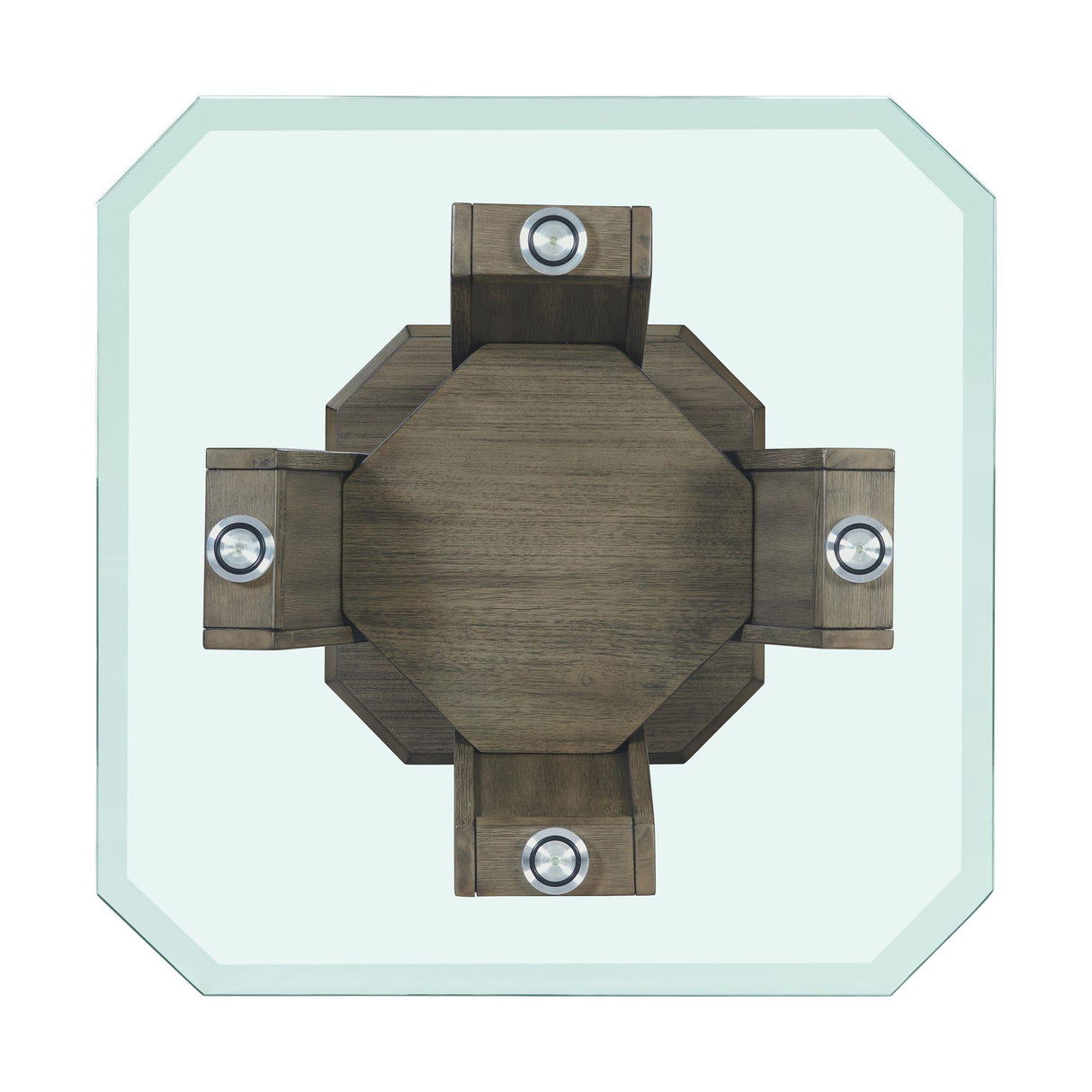 Elements International Dapper TPR350ET Square End Table IMAGE 5