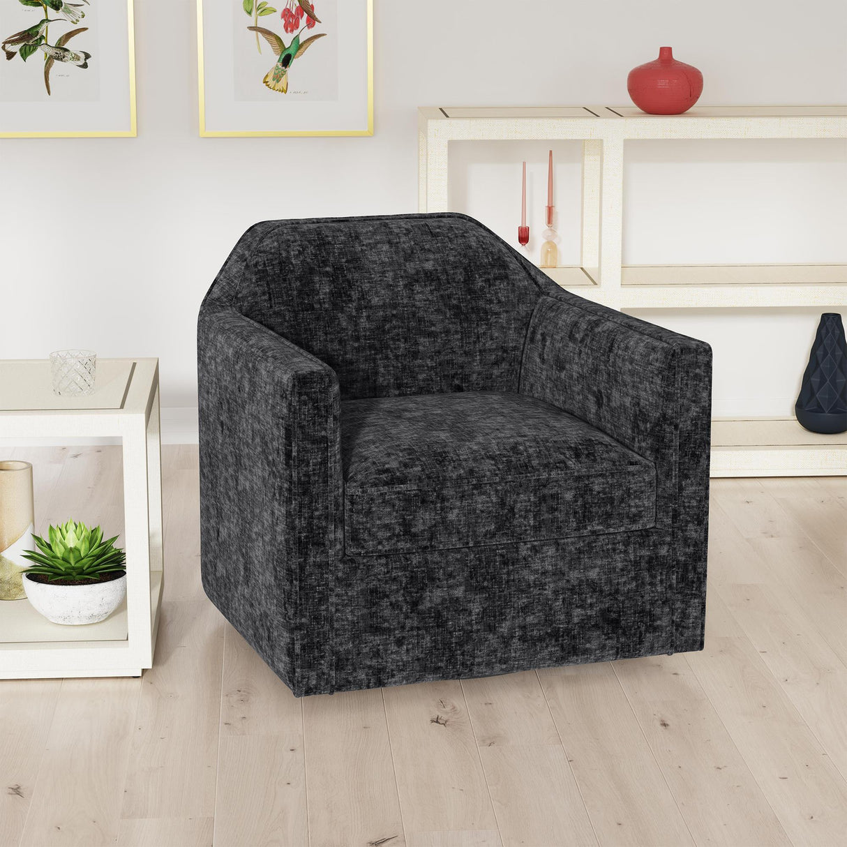 Elements International Hamlin U-15150-11181-101 Swivel Chair IMAGE 3