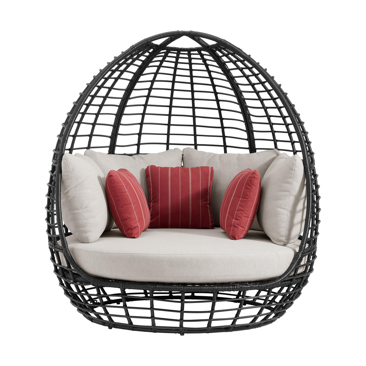 Elements International Playa O-16230-10311-121 Twin Egg Chair IMAGE 2