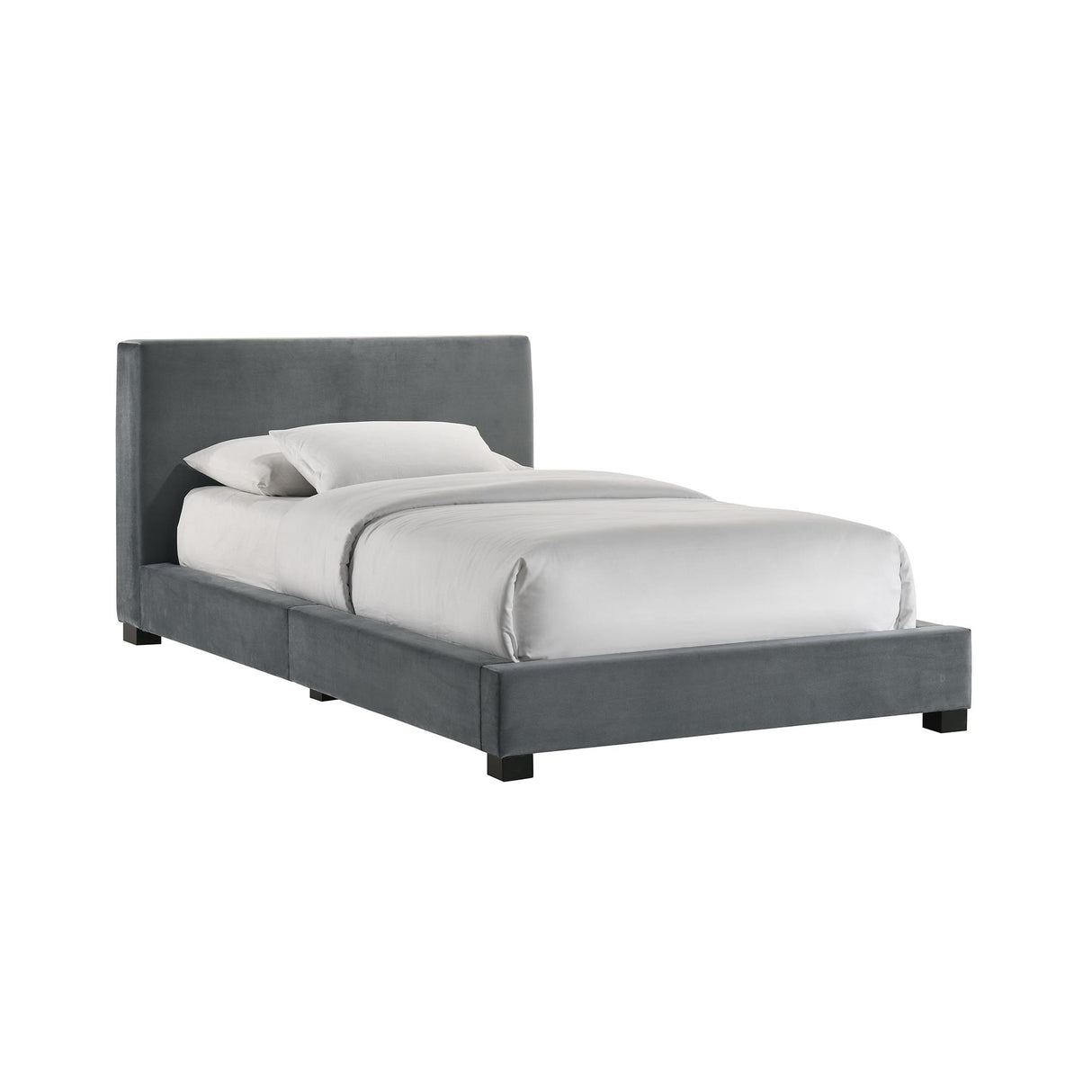 Elements International Brookhaven UB-14870-3-TB Twin Upholstered Bed IMAGE 1