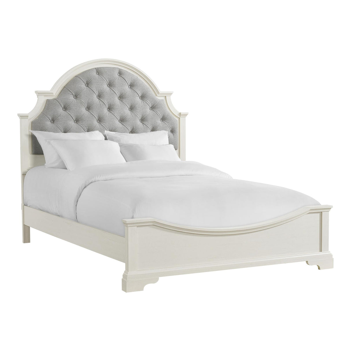 Elements International Eastwood Y-13160-7-QUB Youth Queen Upholstered Bed IMAGE 1