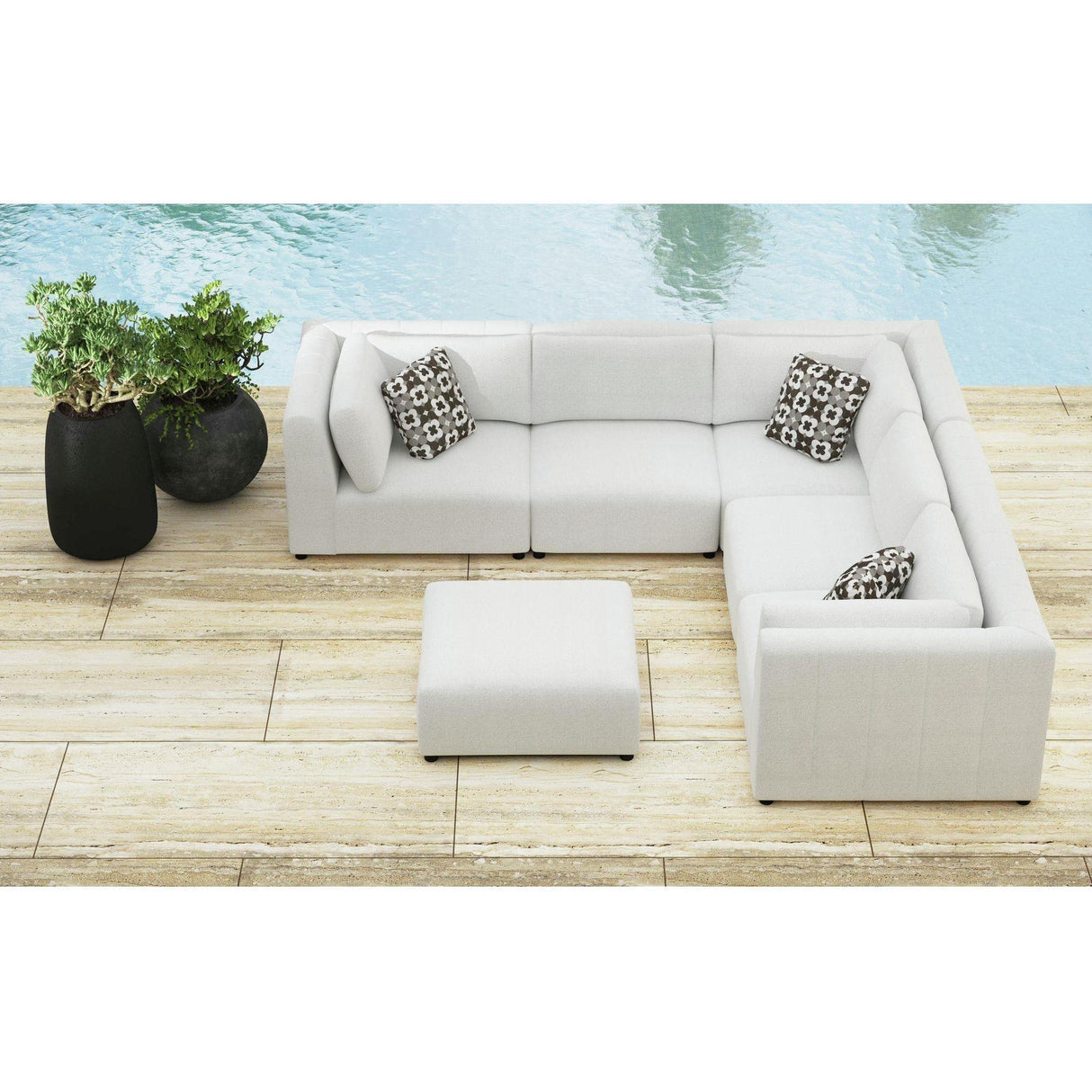 Elements International Zandara O-16240-10312-PL Bench IMAGE 2