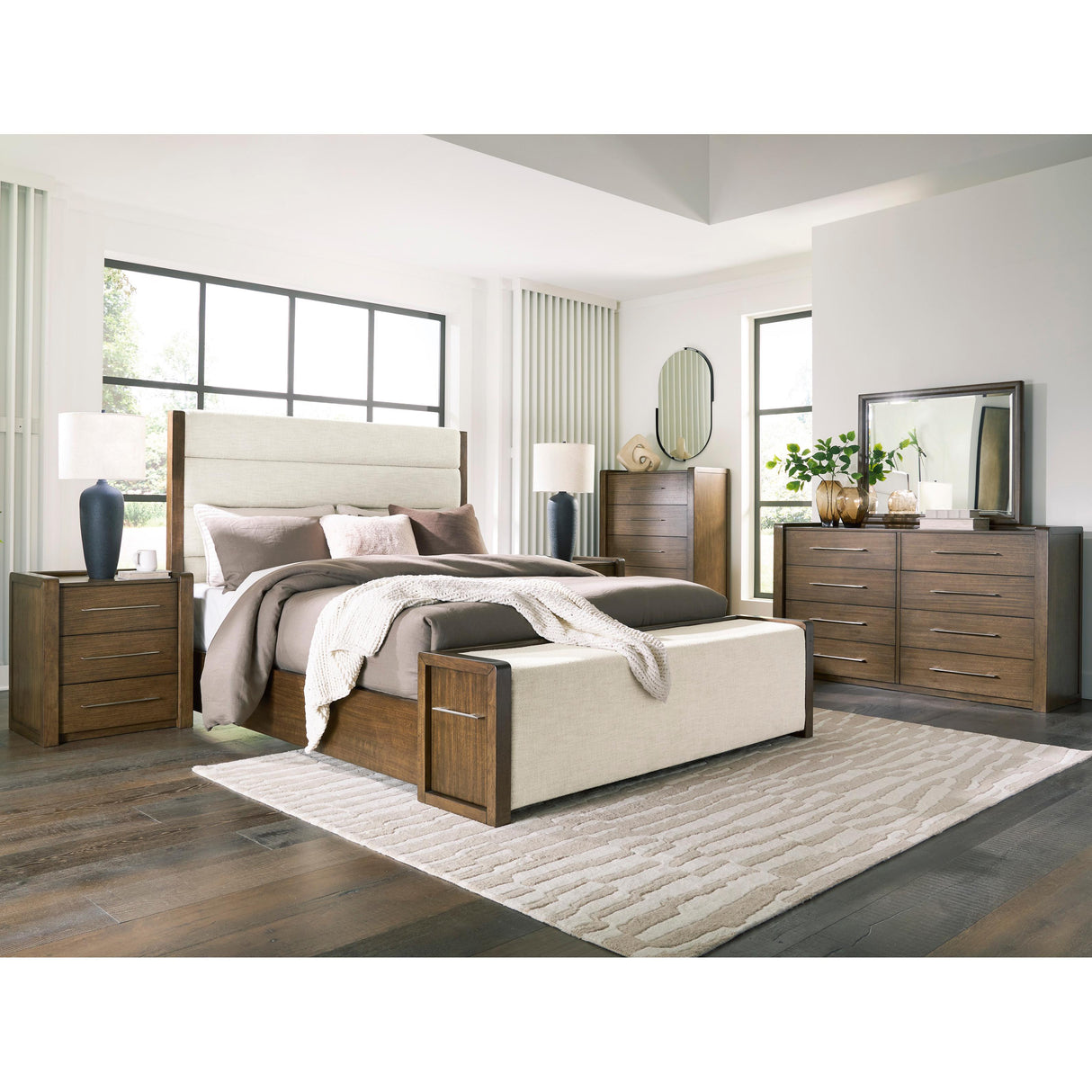 Benchcraft Marxmore B863B5 California King Upholstered Storage Bed IMAGE 9
