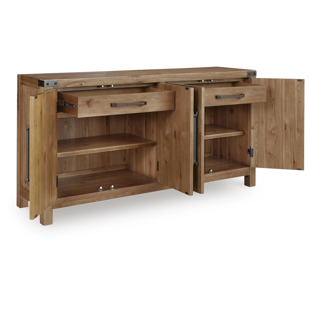 Benchcraft Ridgester D858-60 Dining Room Server IMAGE 3