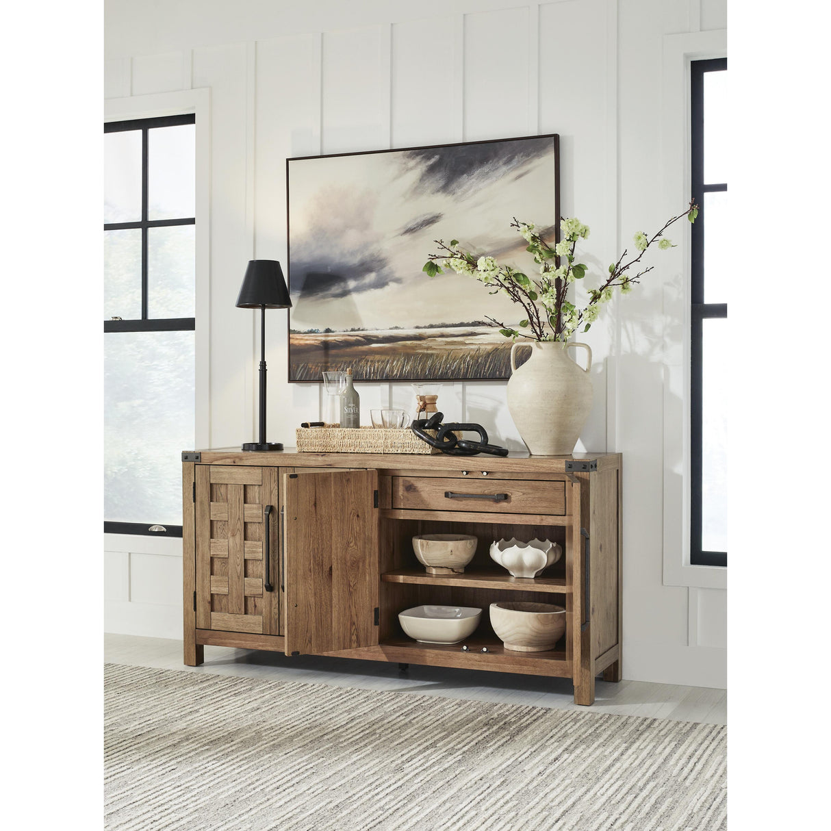 Benchcraft Ridgester D858-60 Dining Room Server IMAGE 5