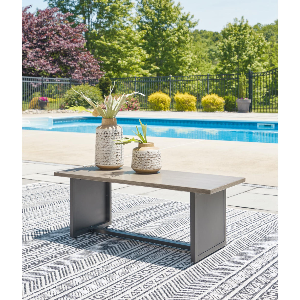 Signature Design by Ashley Bree Zee P160P14 8 pc Outdoor Modular Seating IMAGE 8