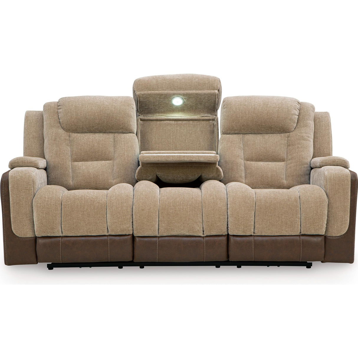 Signature Design by Ashley Mixed Motion PC8350415 Power Reclining Sofa with Adjustable Headrest IMAGE 4