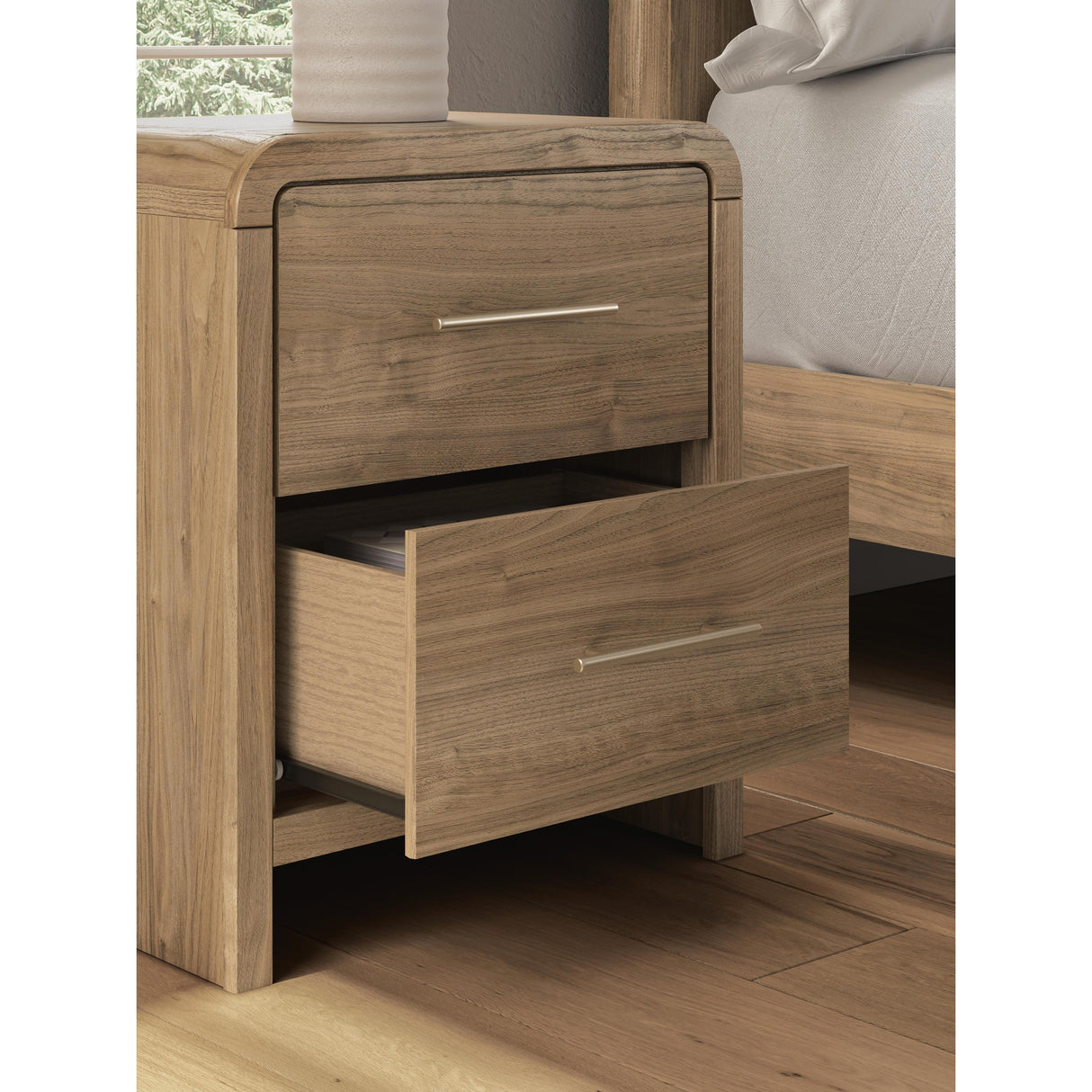 Signature Design by Ashley Dovander PCB1121-92 Two Drawer Night Stand IMAGE 10