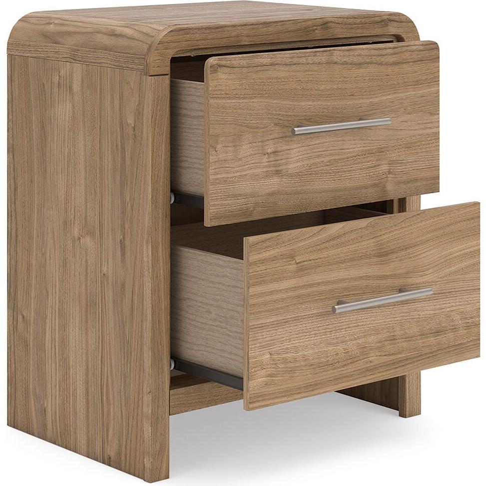 Signature Design by Ashley Dovander PCB1121-92 Two Drawer Night Stand IMAGE 3