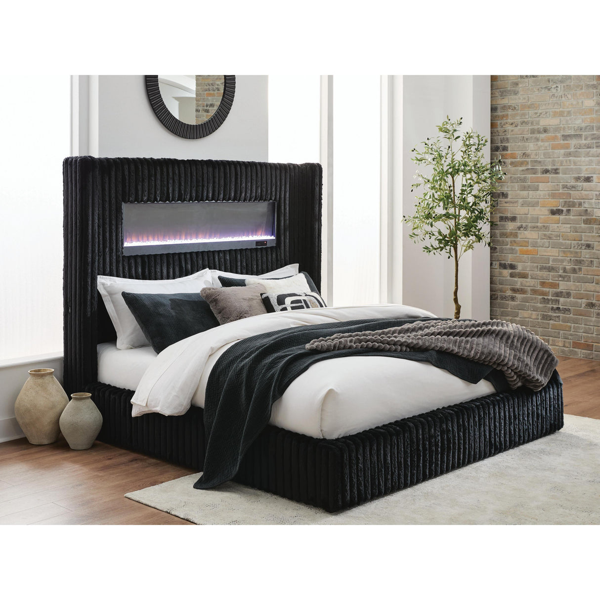 Signature Design by Ashley Tayleena PCB620B2 King Upholstered Bed IMAGE 8