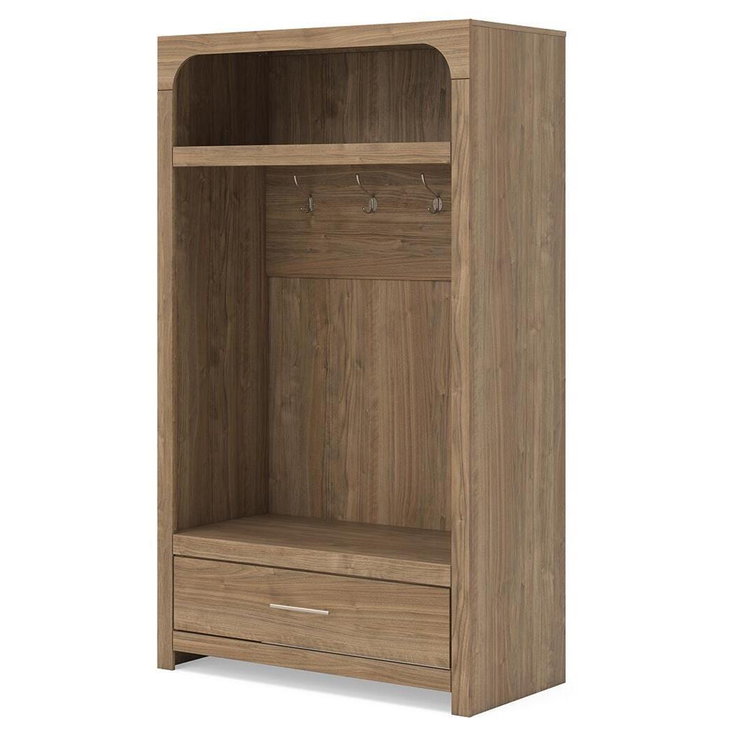 Signature Design by Ashley Dovander W1121-79 Hall Tree with Storage Bench IMAGE 9