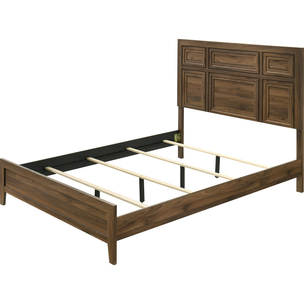 Crown Mark Lorraine Queen Panel Bed B6610-Q-HBFB/B6610-KQ-RAIL IMAGE 2
