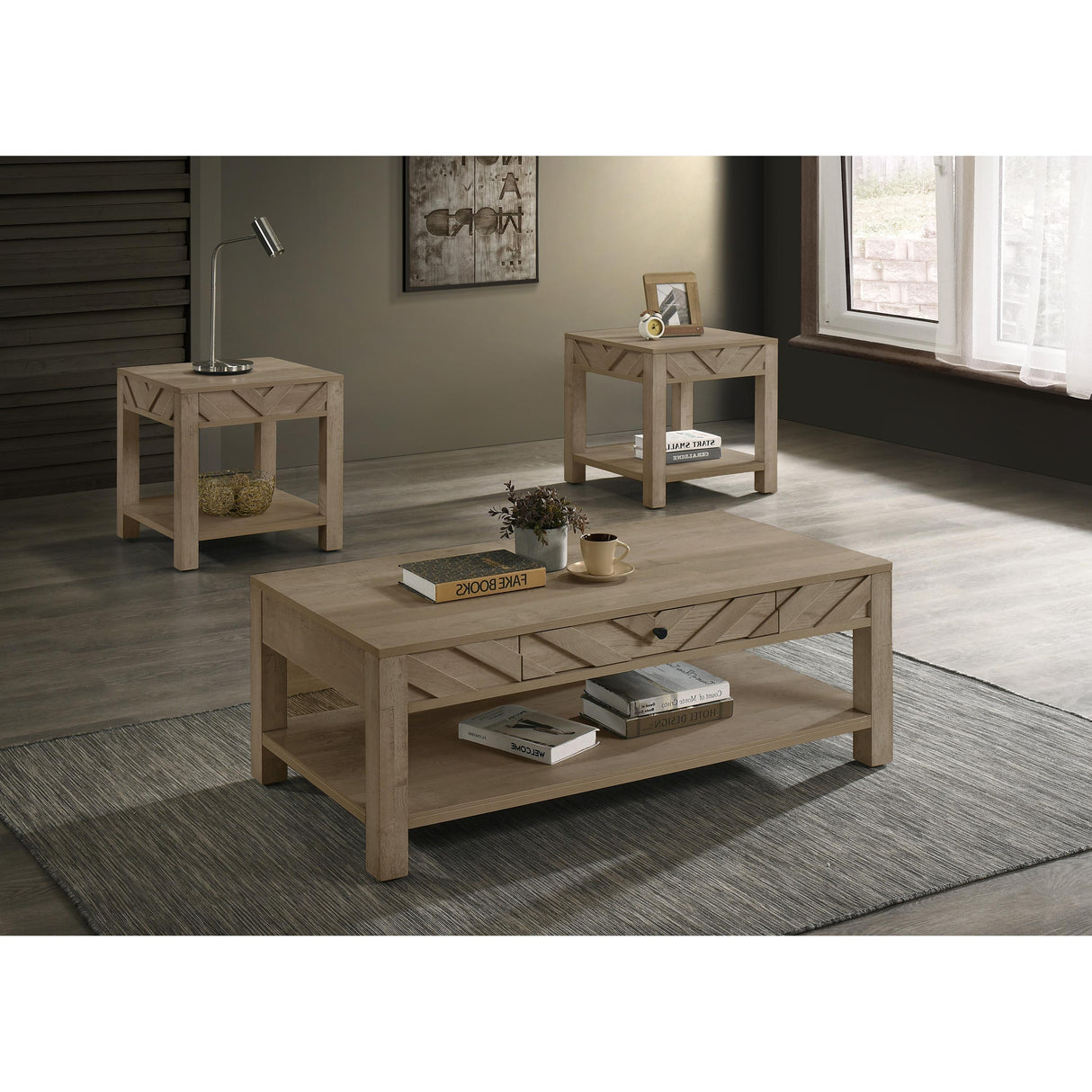 Crown Mark Valor Occasional Table Set B9332-CE-SET IMAGE 1