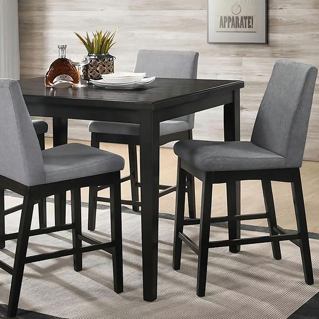 Furniture of America Strom NX3108PT-5PC 5 Pc Counter Height Table Set IMAGE 3