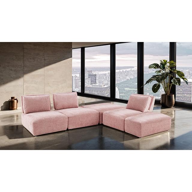 Furniture of America Stavanger FM63001PK-F L-Sectional IMAGE 2