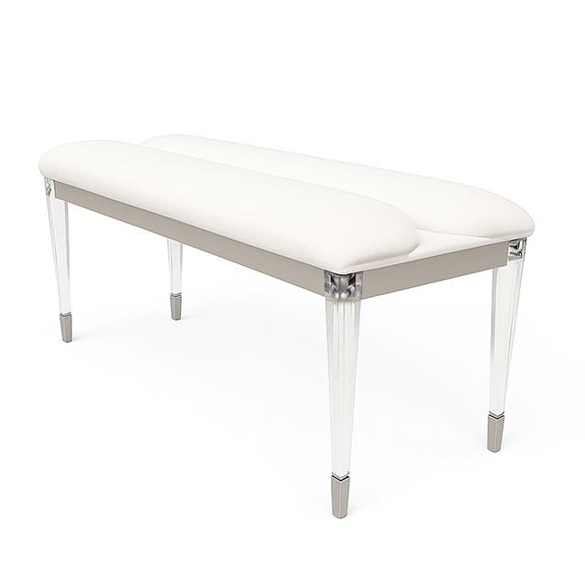 Furniture of America Sheridan FM72080SV-BN Bench IMAGE 1
