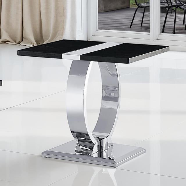 Furniture of America Horsham FM47019SV-E End Table IMAGE 1