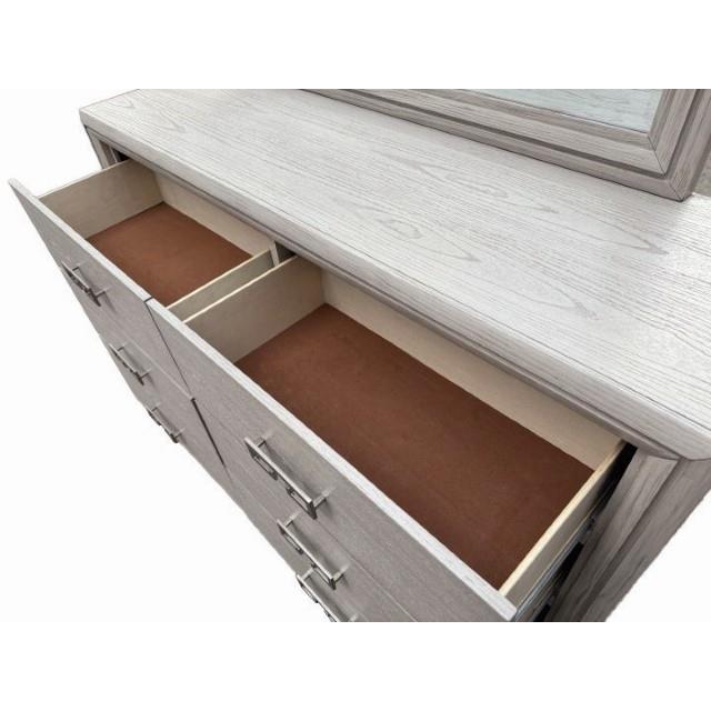 Furniture of America Basilone FM7440WH-D Dresser IMAGE 7