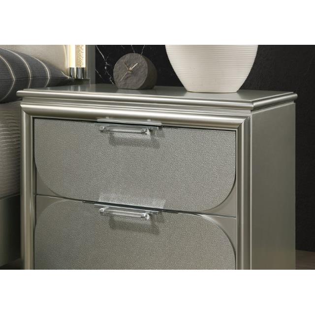 Furniture of America Sheridan FM72080SV-N Nightstand IMAGE 3