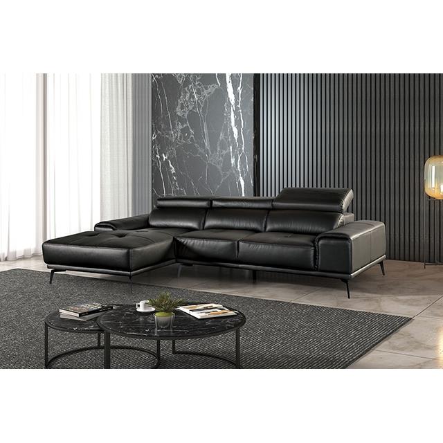 Furniture of America Vadso FM69005BK-SECT-L Sectional IMAGE 2