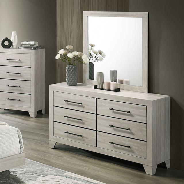 Furniture of America Dubuque FM72003LG-M Mirror IMAGE 3