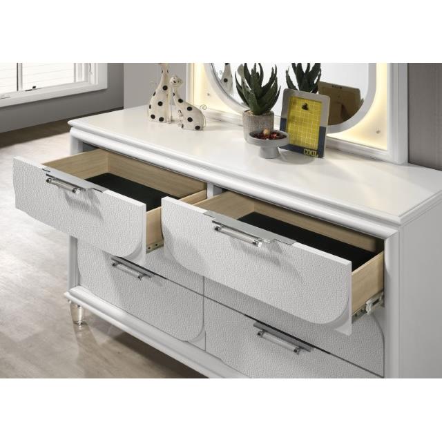 Furniture of America Lareina FM72081WH-D Dresser IMAGE 3