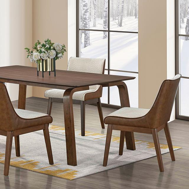 Furniture of America Viken FM3213WN-T-5PC 5 Pc Dining Table Set IMAGE 3