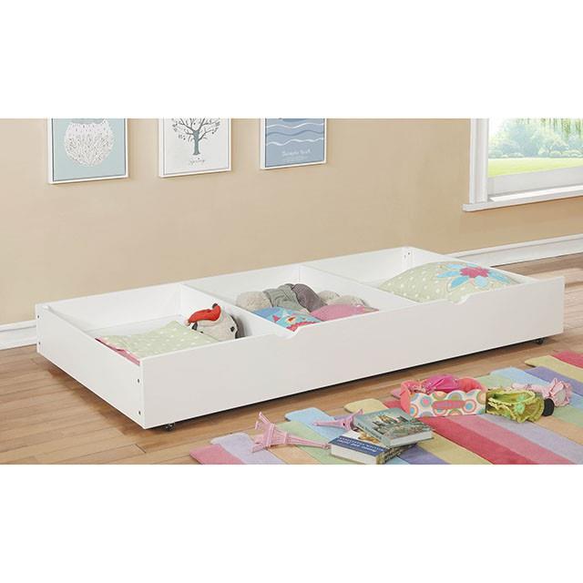 Furniture of America Grano FM-TR453-WH Trundle IMAGE 2